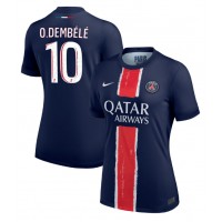 Paris Saint-Germain Ousmane Dembele #10 Hjemmedrakt Dame 2024-25 Kortermet